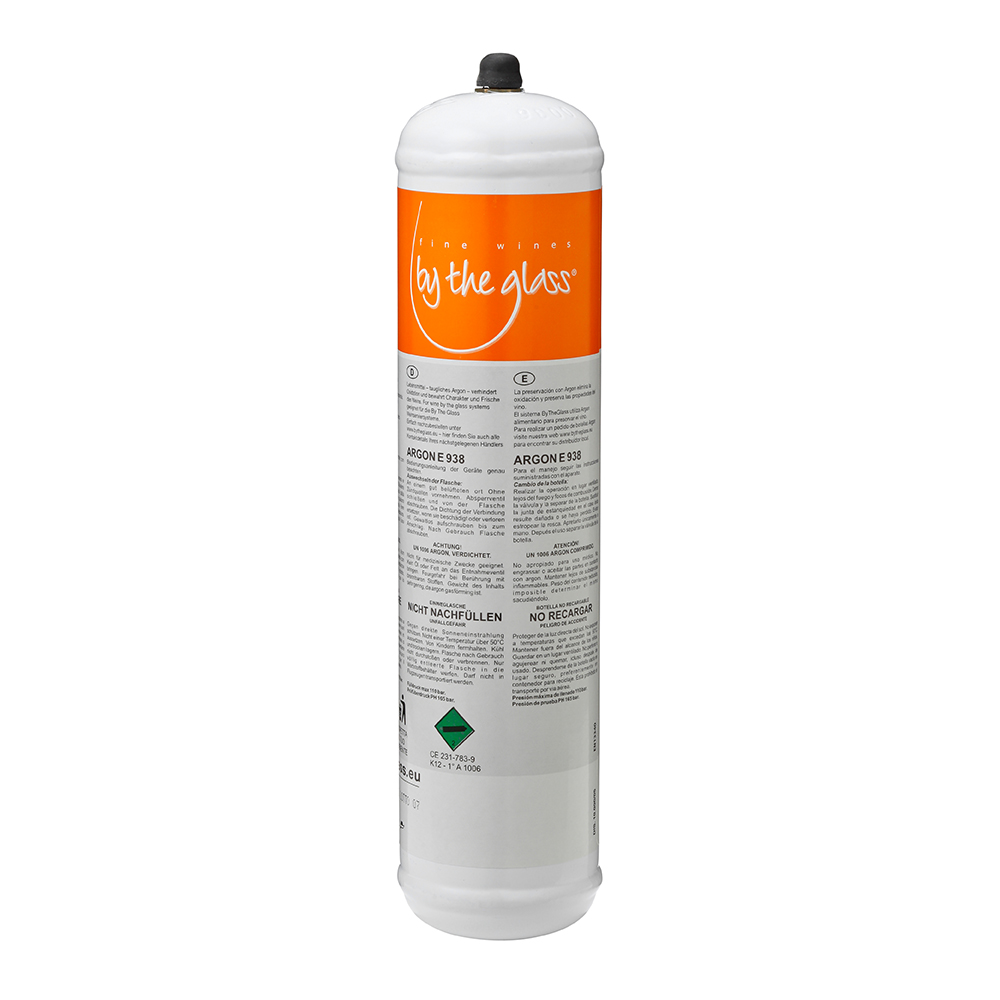 Disposable argon cyclinder